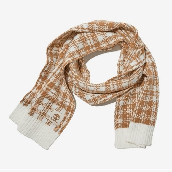 Timberland Women's Buffalo Plaid Scarf NWT - Picture 1 of 5